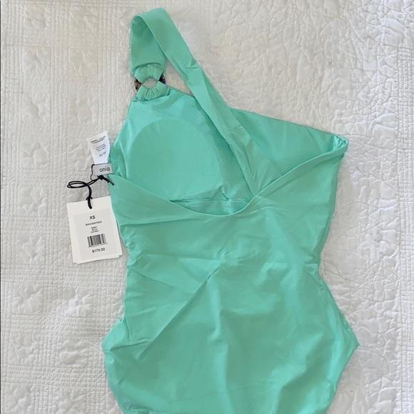 Onia Jenna One Shoulder One-Piece Swimsuit - Picture 6 of 8